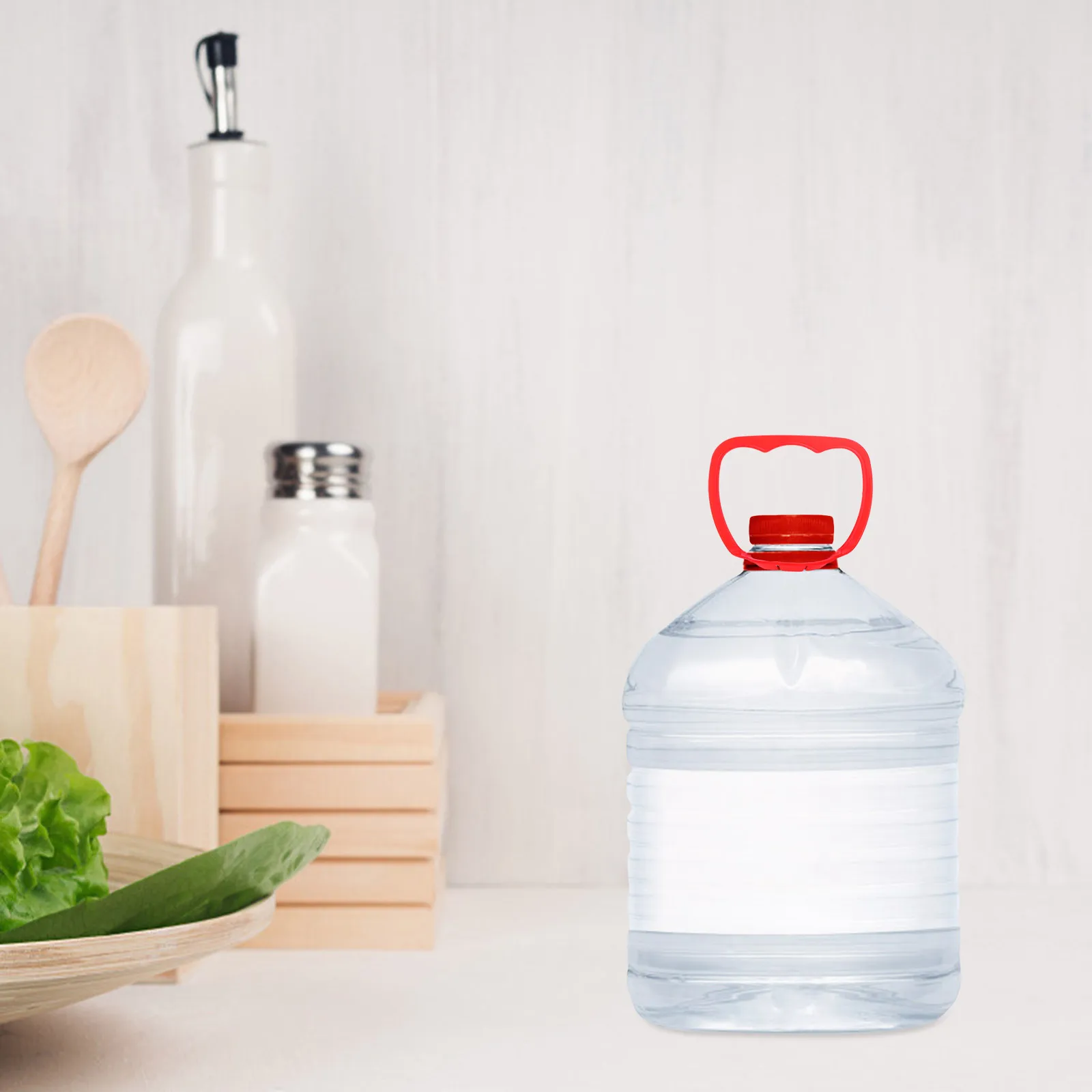 

100 PCS Beverage Bottle Handle Grip Removable for Water Lifting Strap Plastic Bottled Lifter Container