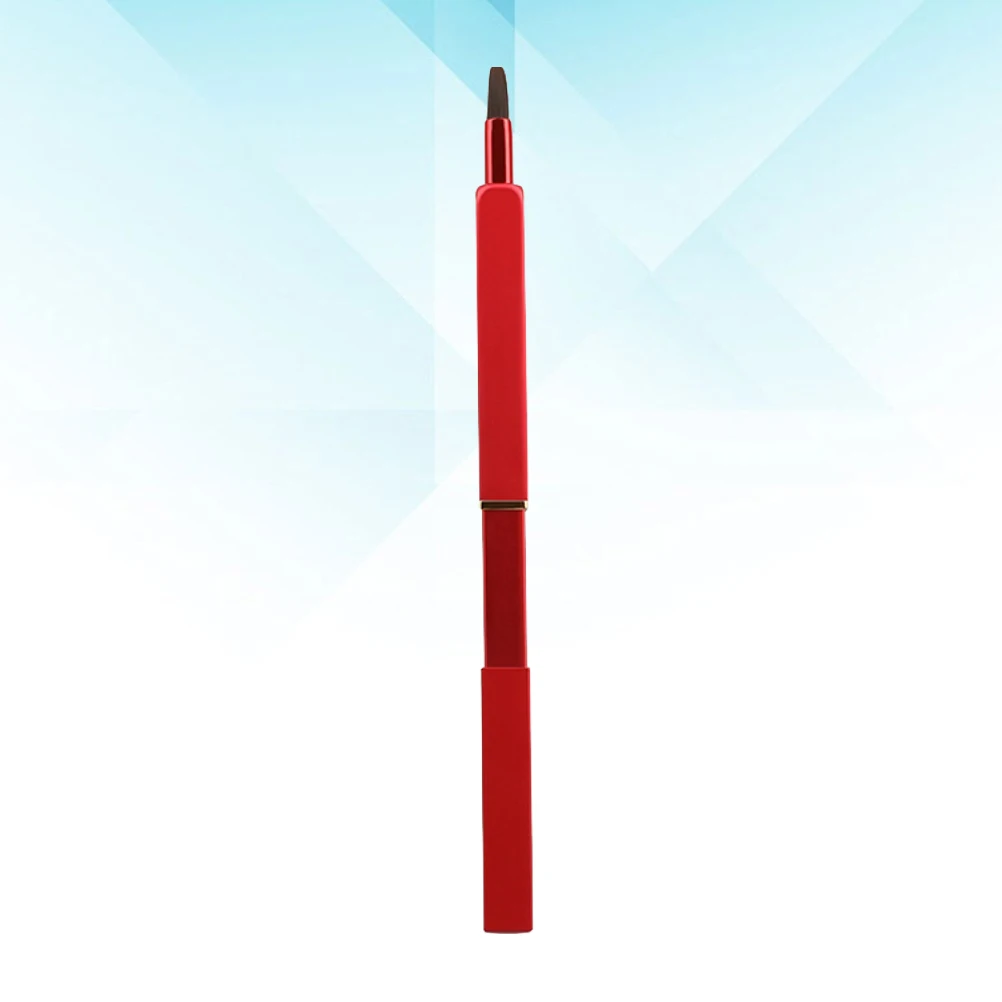

Retractable Lip Brush Premium Bristles Comfortable Ergonomic Handle Portable Travel Makeup Tool Kit Lipstick Applicator