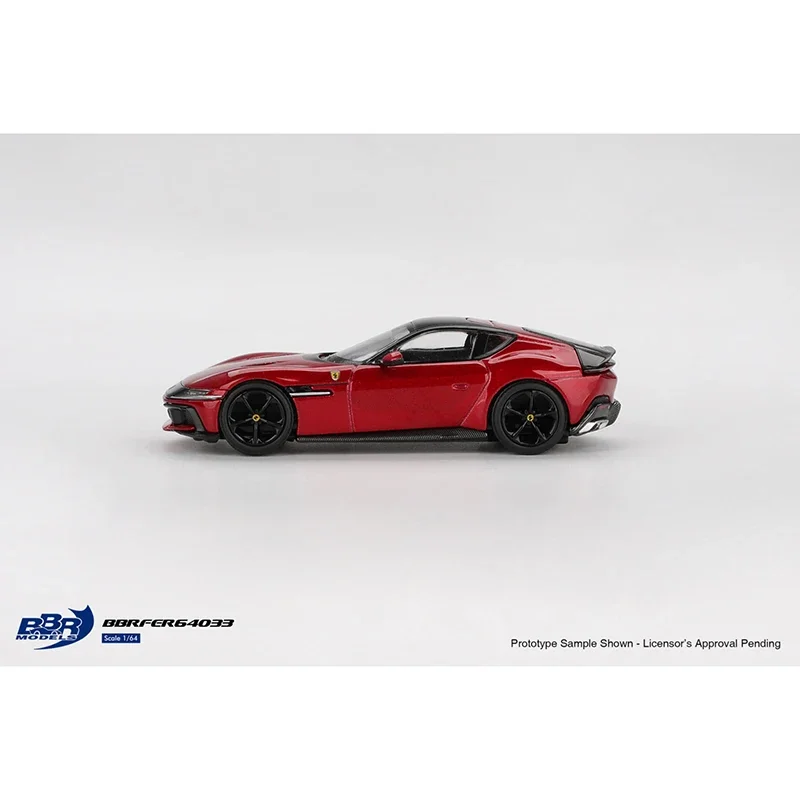 ما قبل البيع BBR 1:64 روسو إيمولا فيراري 12 سيليندري دييكاست ديوراما نموذج سيارة مجموعة لعبة #3