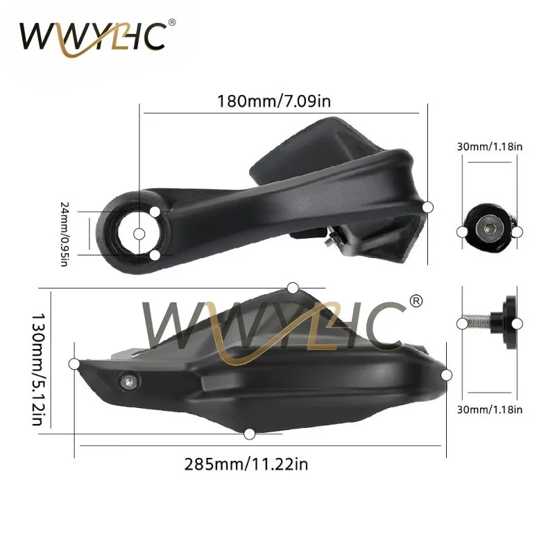Motorcycle Handlebar Handguard Wind  for T700 XTZ700 Handle Protector Replacement Parts view 3