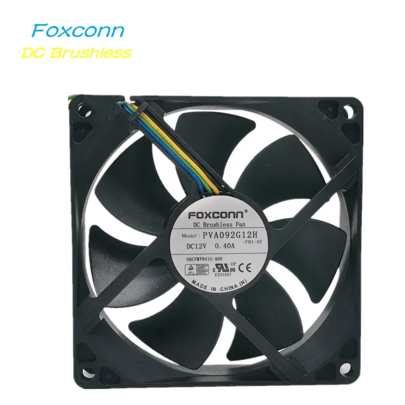 

+Новинка 9 см для Foxconn PVA092G12H 12 В 0,40а 9025 4-проводной охлаждающий вентилятор с регулировкой скорости ШИМ
