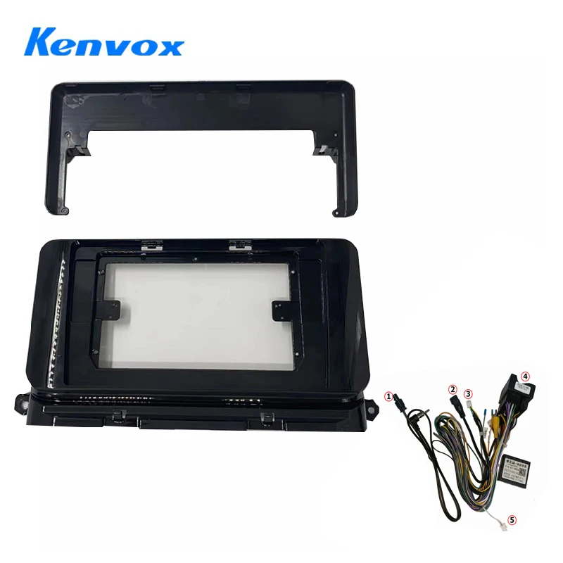 

Kenvox 10 inch Android car audio radio frame fascia for Skoda Octavia 4 A8 2019-2021 2din dvd dash mount kit panel wire cable