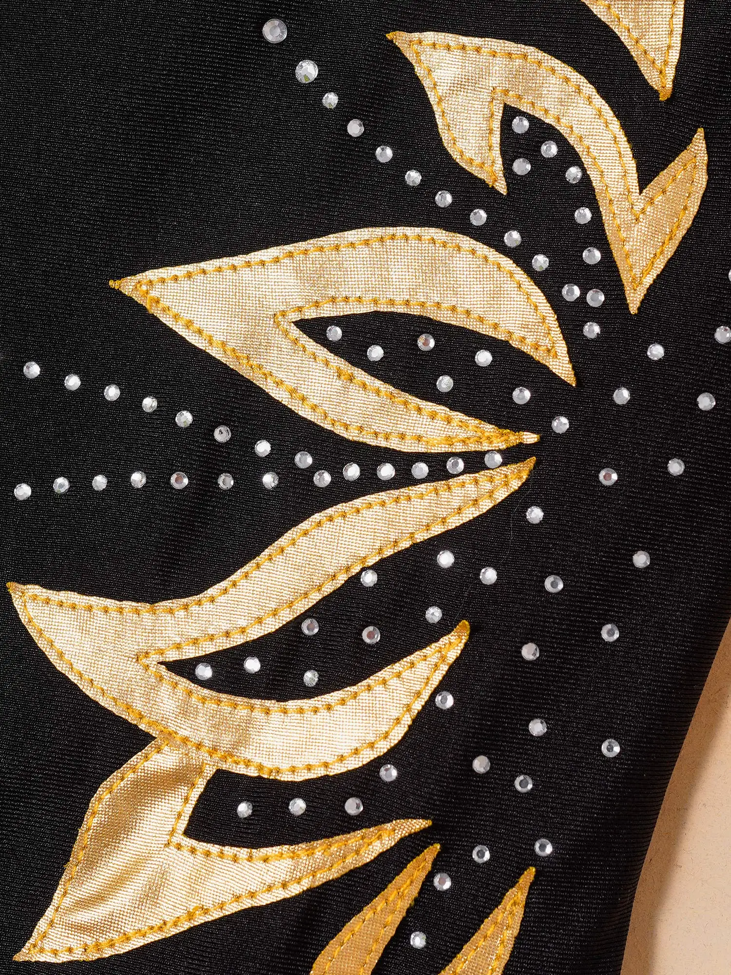 Robe de Ballet avec Strass Brillants pour Fille, Tenue de brevet Patinage, Costume de Justaucorps pour Compétition Phtalique