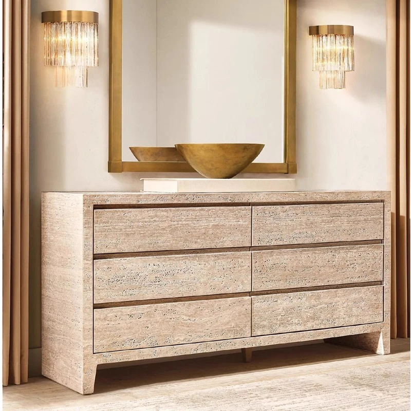 Marble chest, living room corridor channel storage cabinet, small apartment five or six open locker