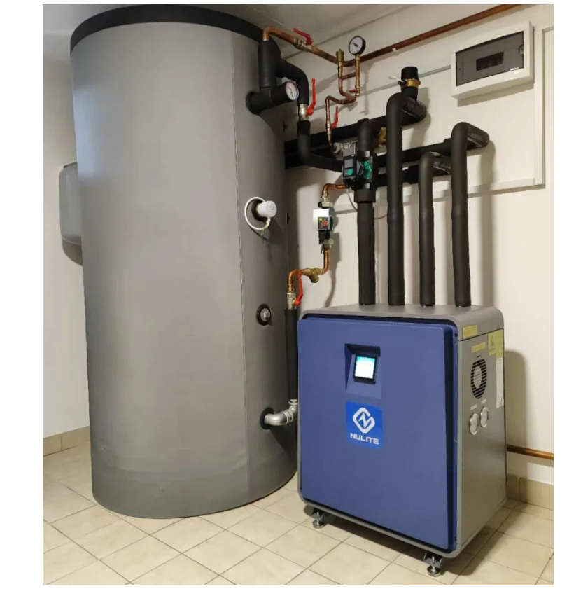 

R32 Heat Pump Water Heater 10kw 30kw 40kw WIFI Water Ground Source Heat Pumps R290 Inverter Geothermal Heat Pump