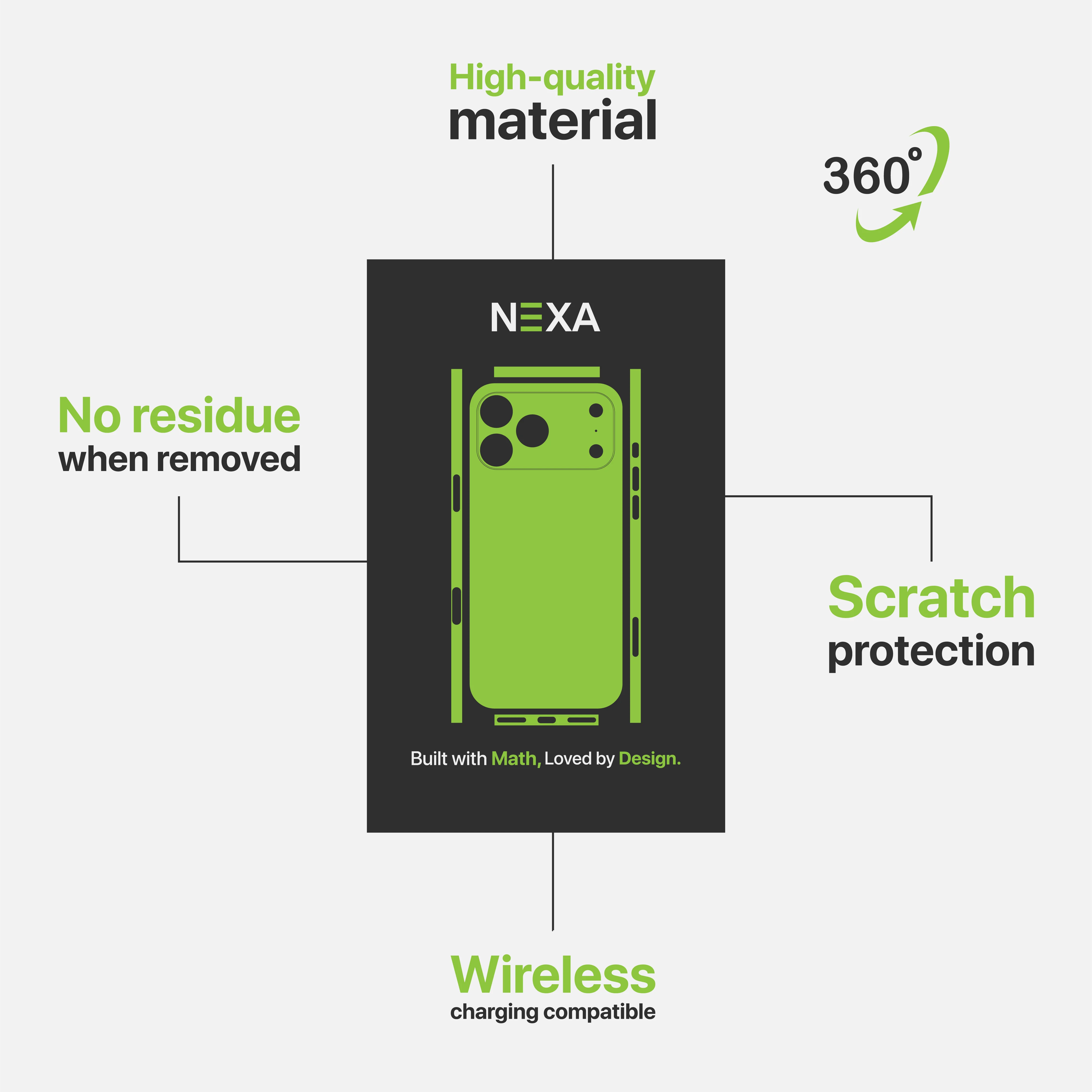 فينيل لف الجلد، لهاتف Samsung Z flip 7/6/5/4/3، مجموعة الألياف من Nexa Skins، حماية من الخدش، ZF017 #5