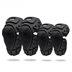 MTB Protective Gear Motorcycle Knee Pads Elbow Protector Adult Snowboard Downhill Motocross Armor Knee Guard Protection