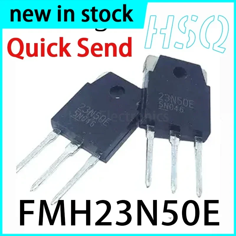 10PCS 23N50E TO-3P Transistor de efecto de campo MOS para máquina de soldar inversora FMH23N50E Triodo de potencia en línea