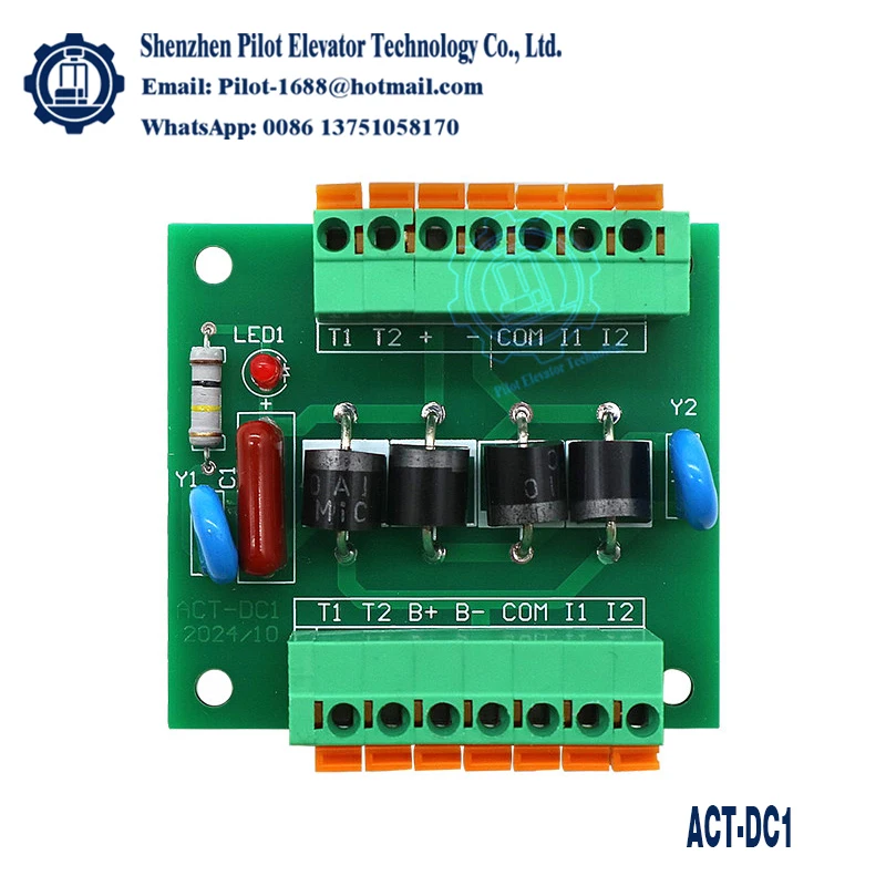 Hengda Fuji and OTIS Elevator ACT-DC1 Brake Power Board ACT-DC2  High Voltage Power Conversion Board Elevator Parts