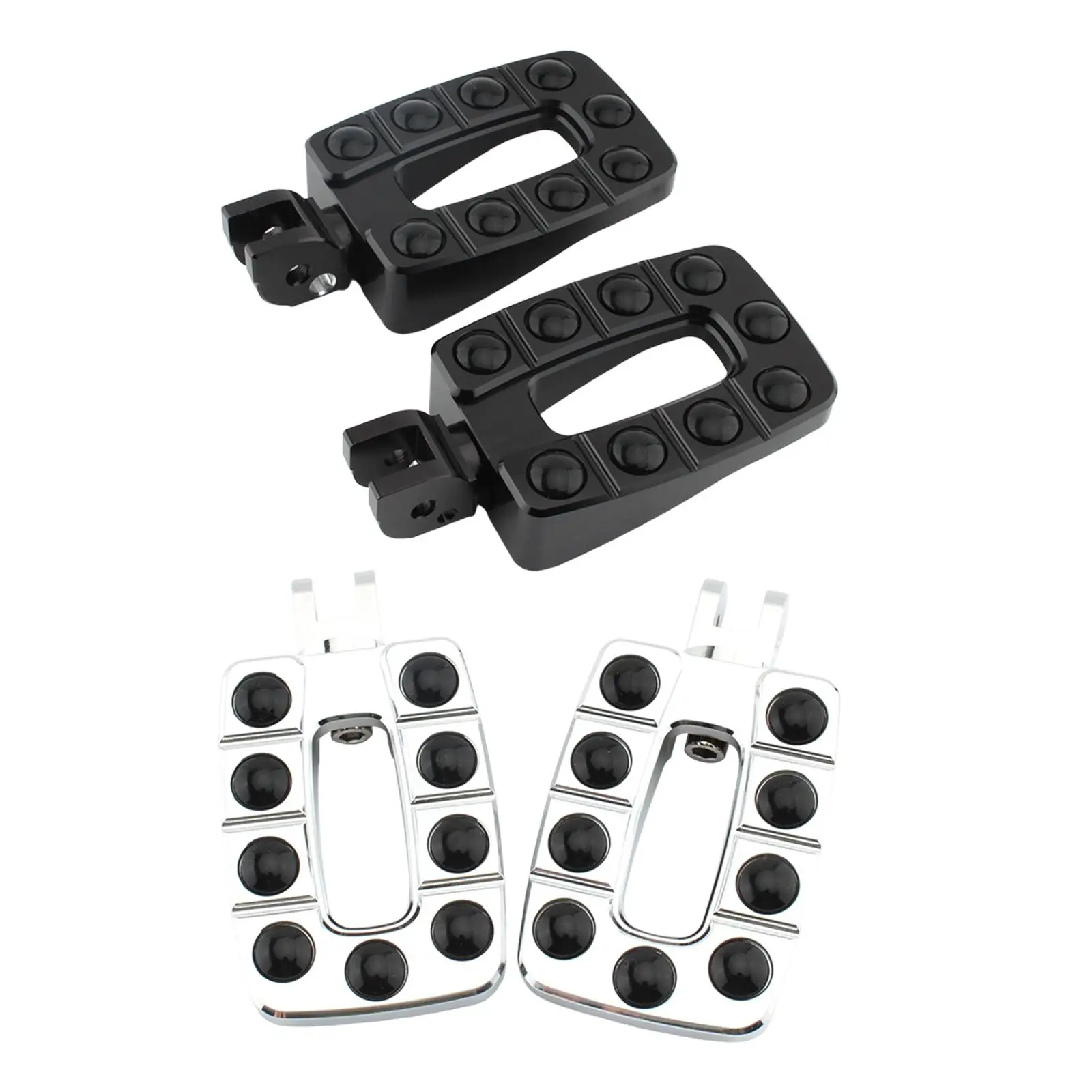 Motorcycle Foot Pegs Easy Installation Metal Replaces Anti Slip Spare Parts Footrest for Ducati Scrambler 400 800 1100