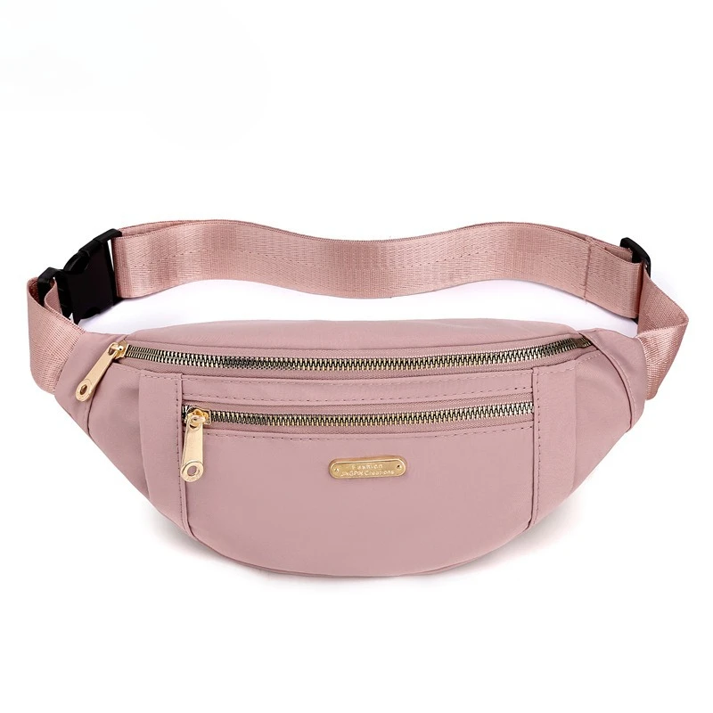 

Новая женская поясная сумка в корейском стиле из цветной оксфордской ткани, повседневная, для путешествий на открытом воздухе, для телефона