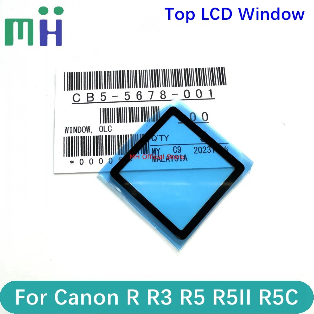 Новинка для Canon EOS R R3 R5 R5II R5C, верхняя ЖК-панель с окном OLC, акриловая панель CB5-5678 Защитное стекло для экрана R52 R5M2 R5 Mark II Новинка для Canon EOS R R3 R5 R5II R5C, верхняя ЖК-панель с окном OLC, акриловая панель CB5-5678 Защитное стекло для экрана R52 R5M2 R5 Mark II