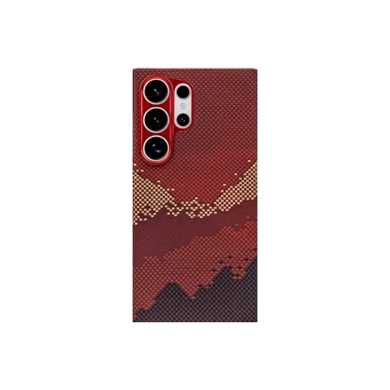 Suitable for Samsung s24u mobile phone case, light and thin business S24Ultra protective case magnetic attraction