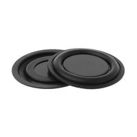 2Pcs 30/40/45/50/52/62/66/70mm Passive Radiator Subwoofer Speaker Vibration Membrane Bass Rubber Woofers