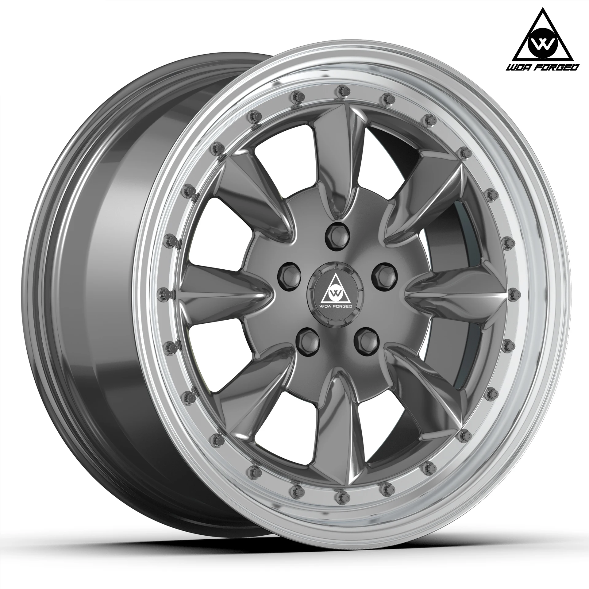 

High end customized wheel hub, WOA Style Racing Forged Rim, 16-24 Inch high quality lightweight custom car tuning auto parts