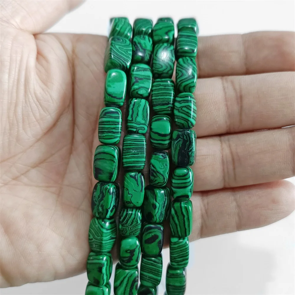 Wholesale Natural Smooth Square Stone Beads Loose Cube Bead Agates Quartzs Raw Mineral Beads for DIY Bracelets Earrings Neckalce