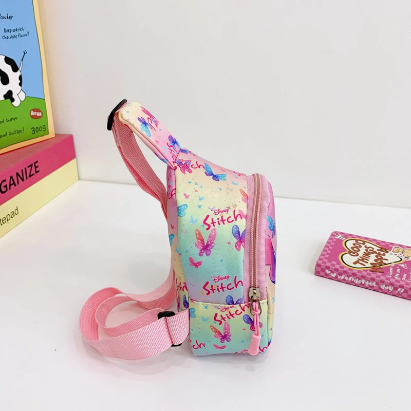 ديزني غرزة حقيبة صدر للرجال حقيبة كروسبودي أنيمي حقيبة كتف الكرتون السفر المحمولة عادية بنين بنات حقيبة التخزين هدية عيد ميلاد