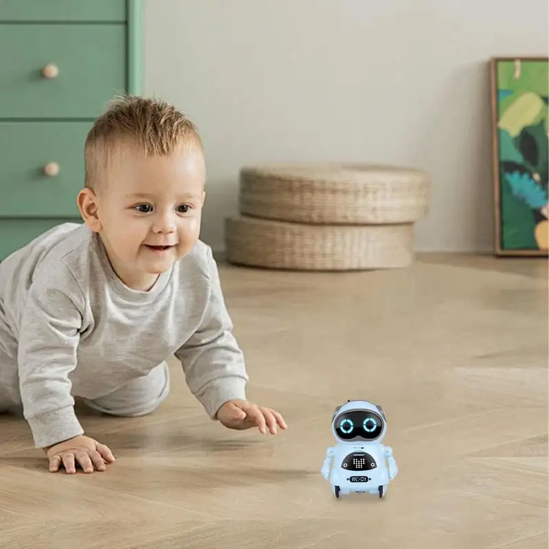 Kids Robot Toy Pocket Talking Robot Toy Learning & Educational Toys Interactive Dialogue Singing And Dancing Robot Toys For Boys