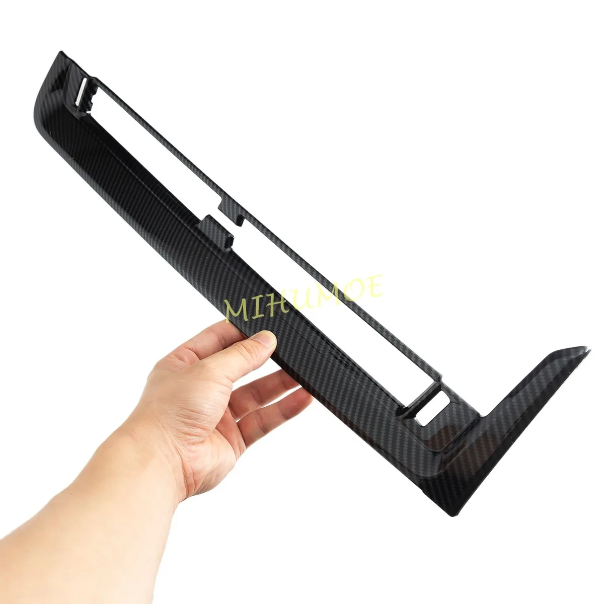 3Pcs Carbon Fiber Interior Center Console Side Middle Air Vent Cover Trims For BMW X1 iX1 U11  X2 iX2 U10 2023 2024 2025