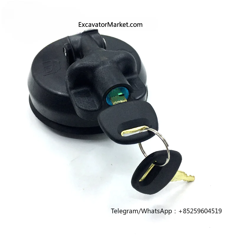 For 60/70/200/210/360-5g-5a-3 New Fuel Tank Cap Diesel Tank Cap Excavator Accessories High Quality