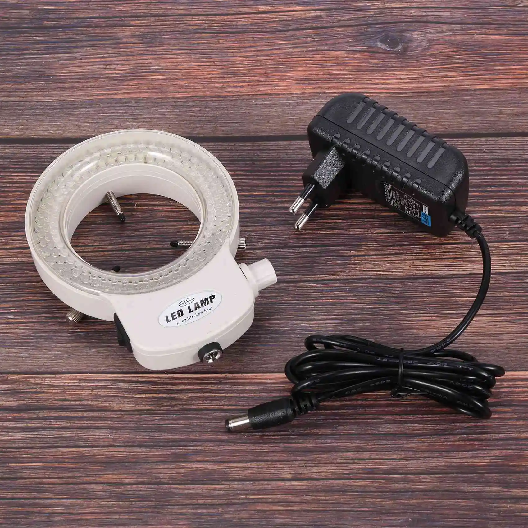 A84E-2X 144 Leds Ring Light Ring Light For Mini Scope Lamp Light 6000K 0-100% Adjustable White