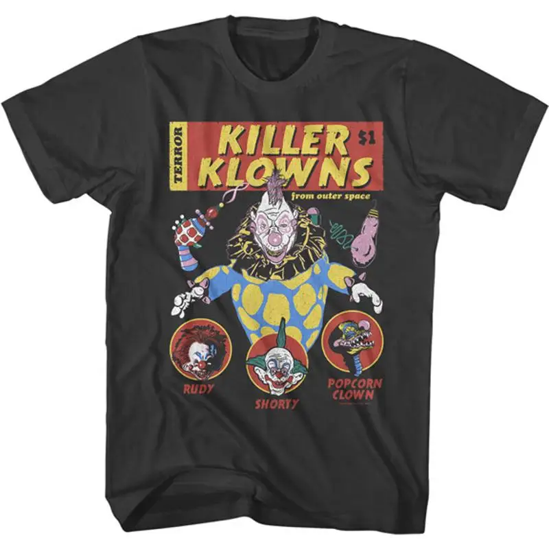 

Killer Klowns From Outer Space Terror Movie Ticket 1 Shorty Rudy Men's T Shirt