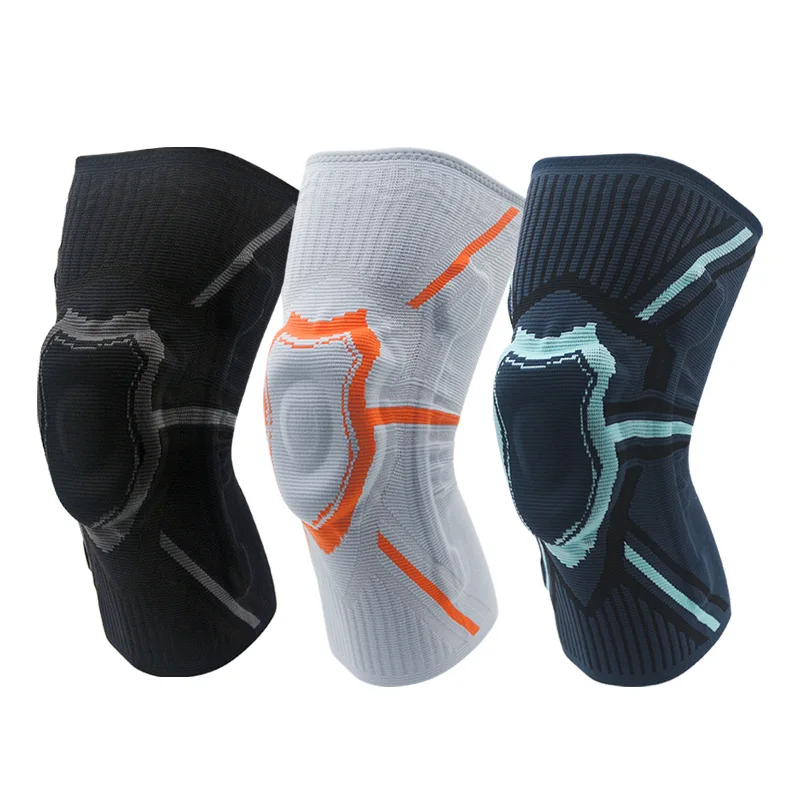 

1 шт. компрессионный наколенник с гелевой подушечкой надколенника и боковыми стабилизаторами, поддержка колена для лечения артрита, разрыва мениска, бега, тренировок