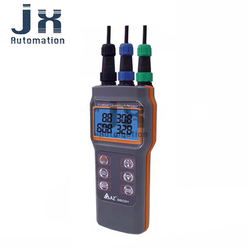 

AZ86031 Multi-Functional Water Quality Detector IP67 TDS/PH/DO/Conductivity/Salinity Tester for Aquaculture Shrimp Farming