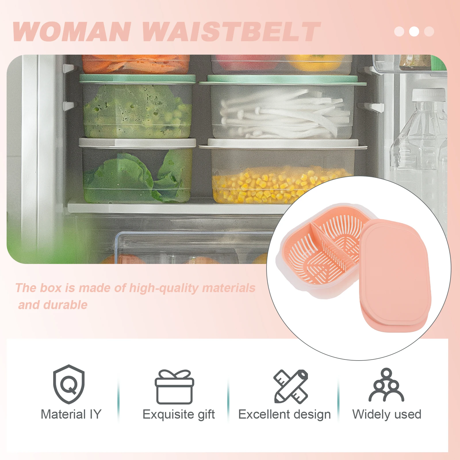 1 pz scatola per lavare le verdure contenitore multiuso per scarico alimenti contenitore per frutta scatola di scarico gadget da cucina design pratico