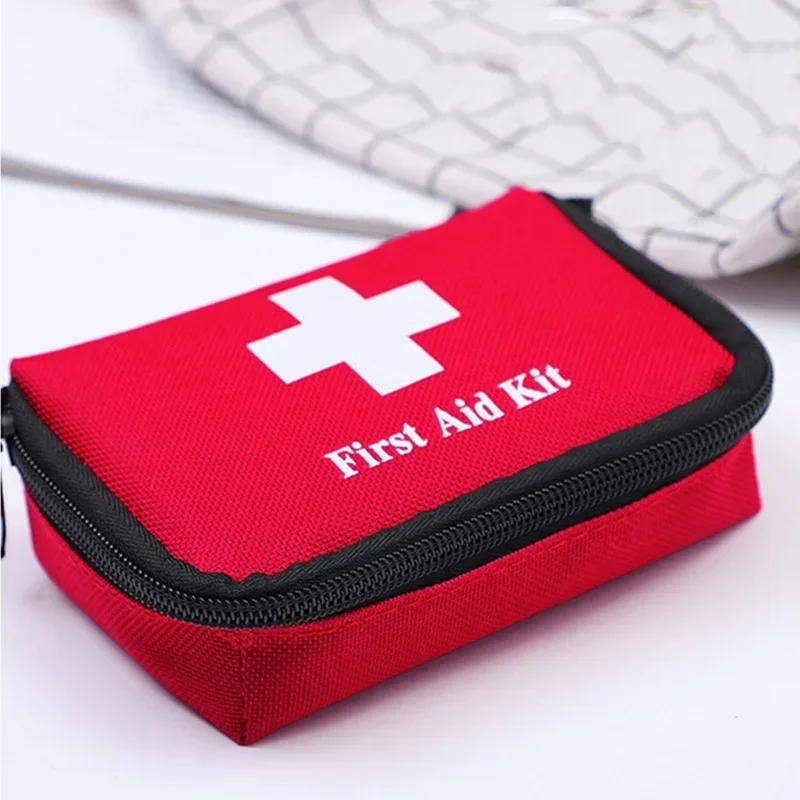 Mini tratamento de emergência, Outdoor Wilderness Survival Travel First Aid Kit, Camping Caminhadas Medical Bag, Proteção do carro