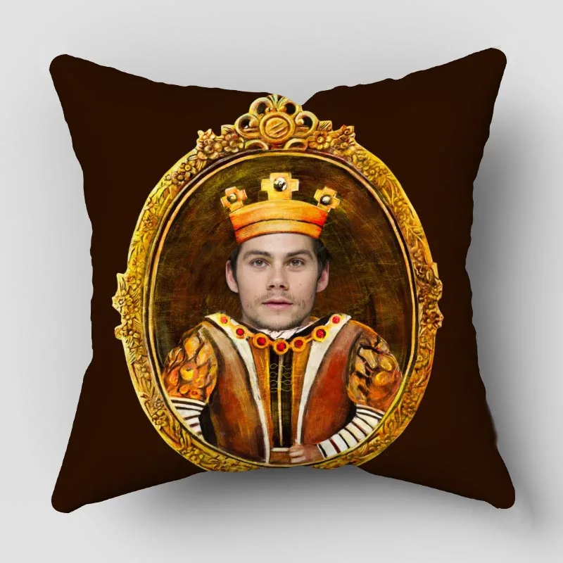 Pillow Cover Customize Dylan O’Brien Pillowcase Modern Home Decorative Pillow Case For Living Room PW