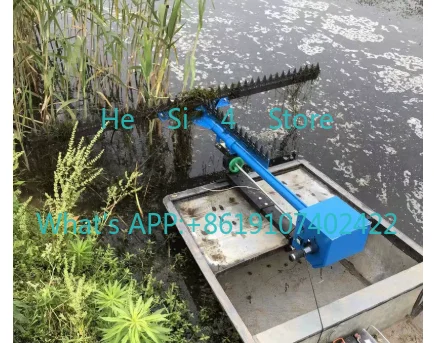 48V Electric Mower for Underwater Shrimp and Crab Ponds Electric Weed Cutter for Aquatic Plants Electric Aquatic Plant Harvester