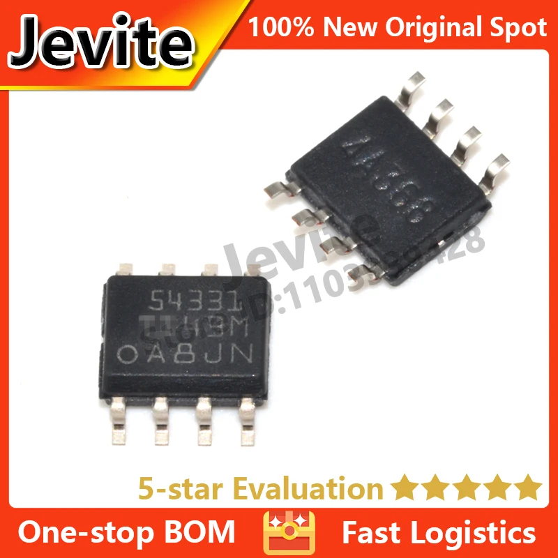 

Jevite 100% New Original electronics Controller IC 10-50 units/lote 54331 TPS54331DR SOIC-8 28V 3A Power Chip