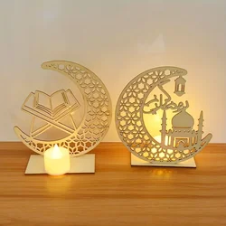 EID Mubarak Wooden Pendant 2025 Ramadan Decoration Islam Muslim Party Decor Eid Al Adha Ramadan And Eid Ramadan Kareem