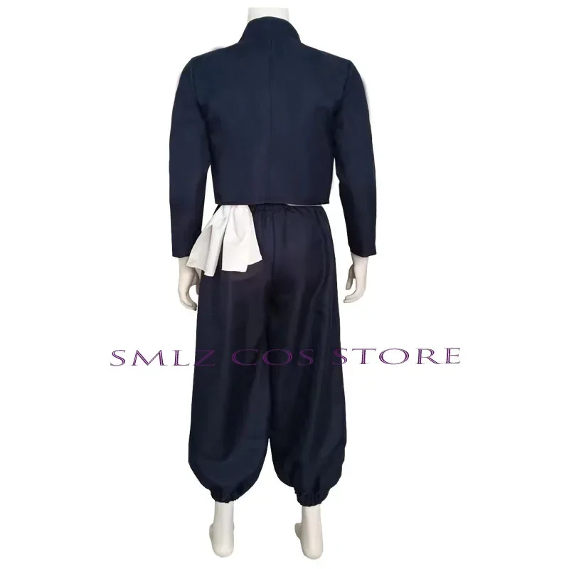 Todo Aoi Cosplay Anime Jujutsu Kaisen Costume Wig Man Black Coat Top Pants Uniform Suit Halloween Party Role Play Outfit for Men