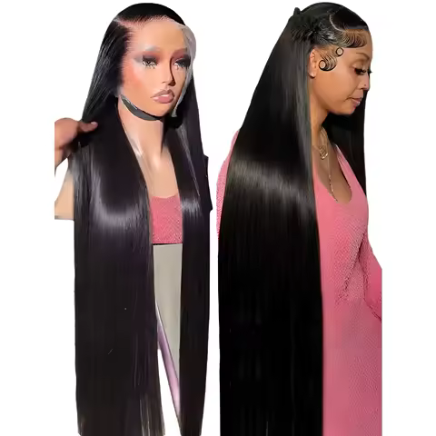 40 46 Inch 200 Density Frontal Wig