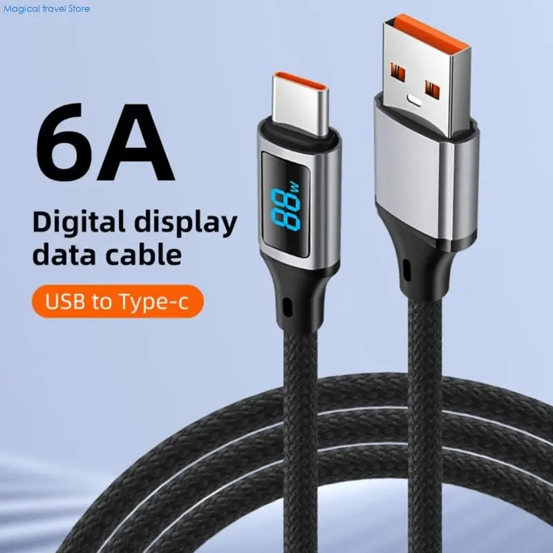 N2UB Fast Speed Type C Data Cable 480Mbps 60W Fast Charging Nylon and Metal Texture