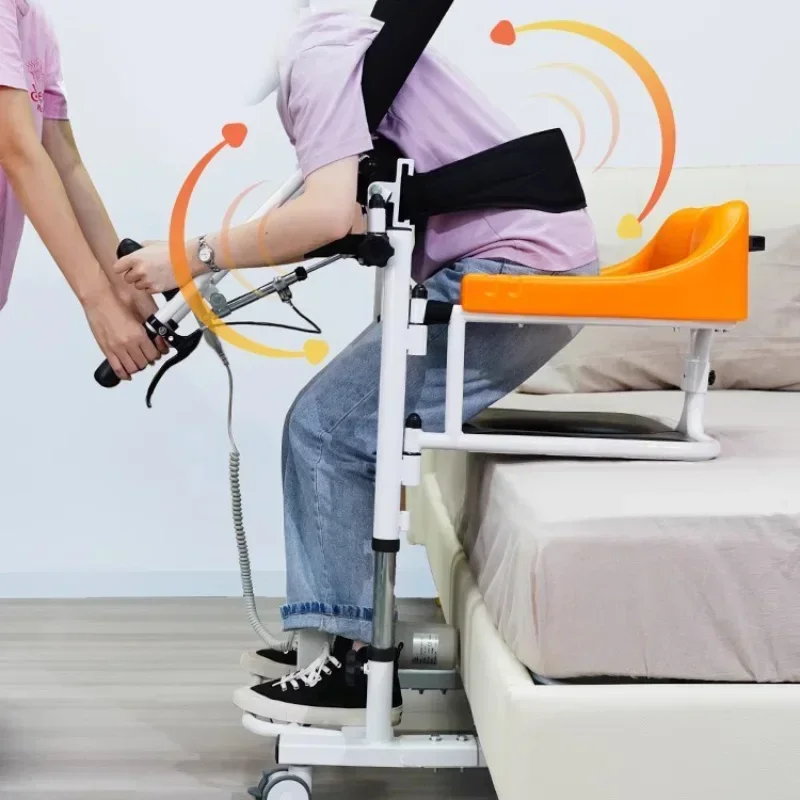Multifunctional Shower Handle Electric Lifting Shifting Machine Paralyzed Elderly Care Artifact Bedridden Patient Wheelchair