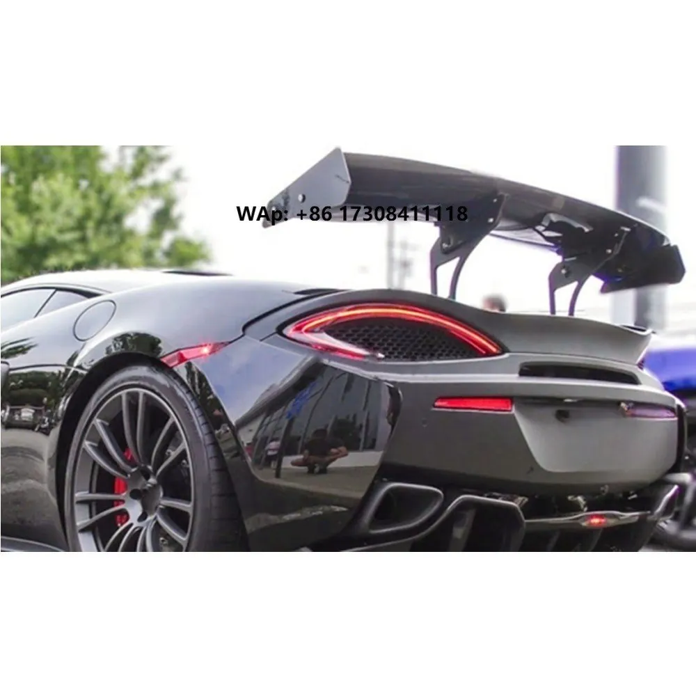 

G Style Carbon Fiber Rear Trunk Spoiler Wing Fit for 540C 570S GT Wing High Quality Fitment