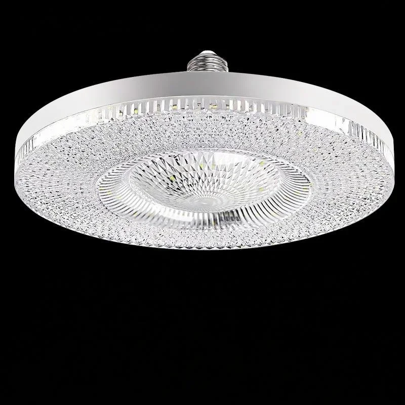 UFO Ceiling Lamp Crystal E27 Bulb LED Eye Protection Energy Savings Home Fashion Round Super Bright LED Chandelier Bulbs〔YY32〕