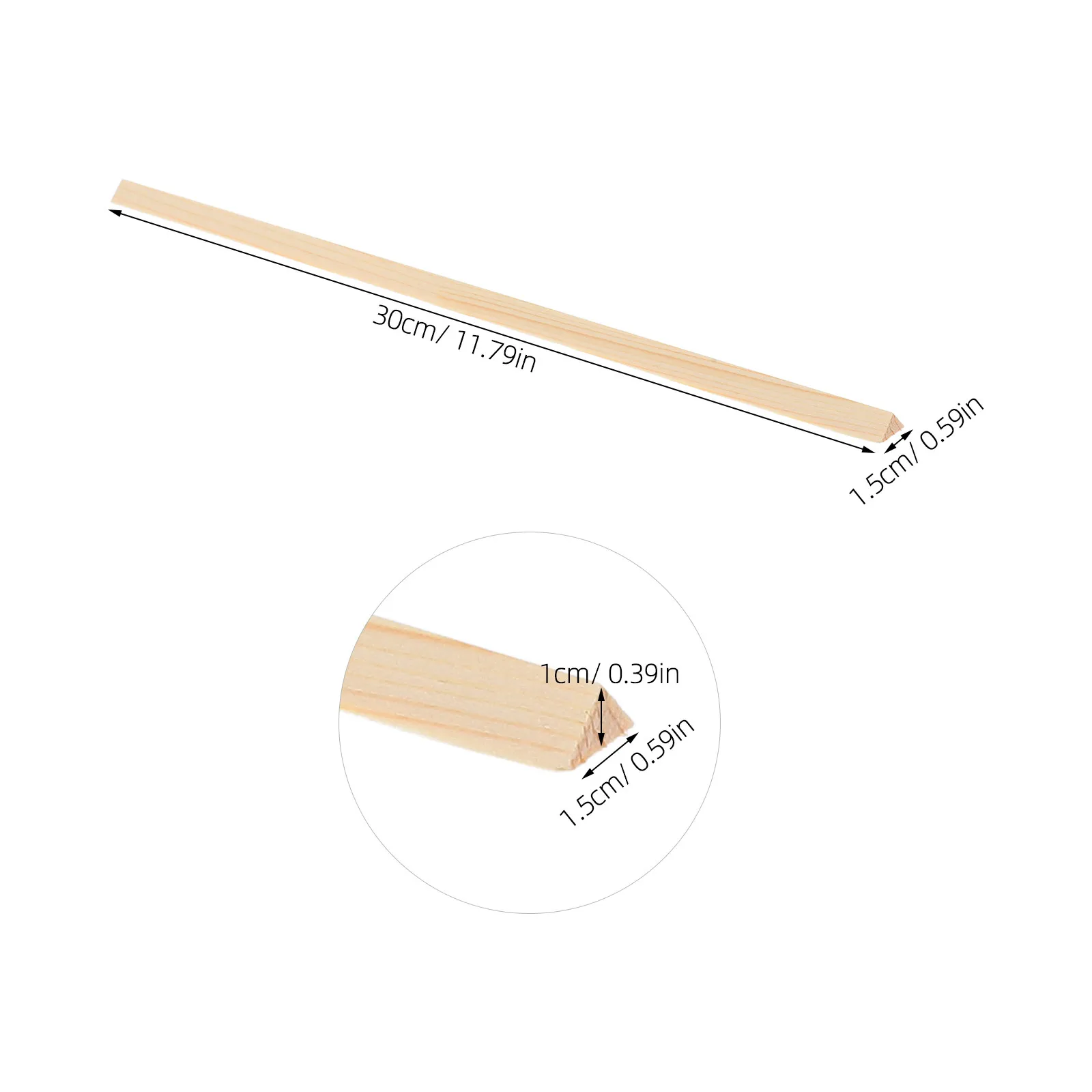 10Pcs Wooden Molding Trim for Windows Lightweight Compact Natural Finish Adjustable Paint Stain Ready DIY Window Decoration Trim