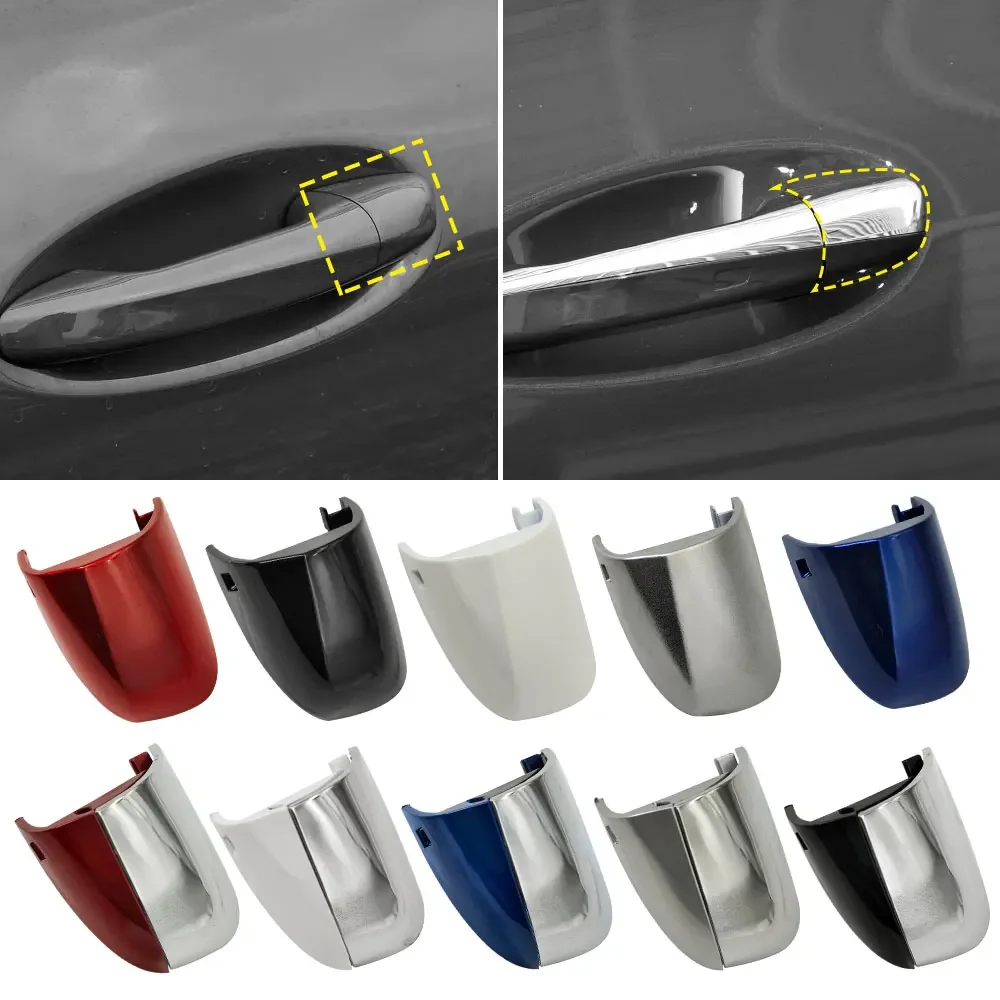 For Mercedes W205 W253 W213 W222 Car Exterior Door Handle Lock Key Hole Cap Cover For Benz C E S GLC Class C180 E200 S300 GLC260