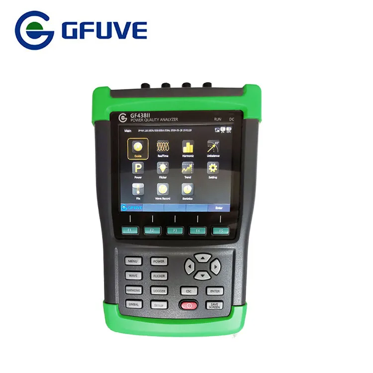 Flicker Harmonics IEC61000-4-30 Class A Handheld Three Phase Power Quality and Energy Analyzer