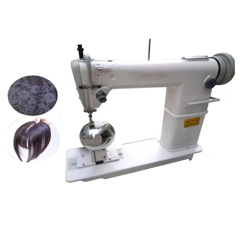 QK810 Good quality single needl industrial human hair wig making sewing machine