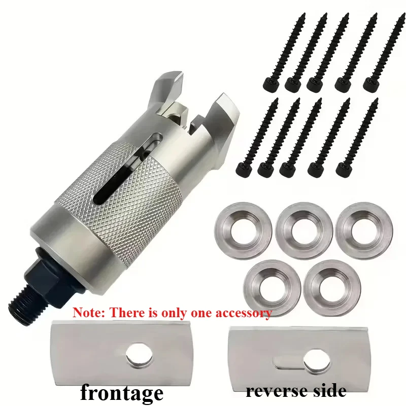Lock Cylinder Puller Nail Puller Tool Cylinder Puller Screws Cylinder Extractor Set Remover Tool Drill Bit Tools With fittings