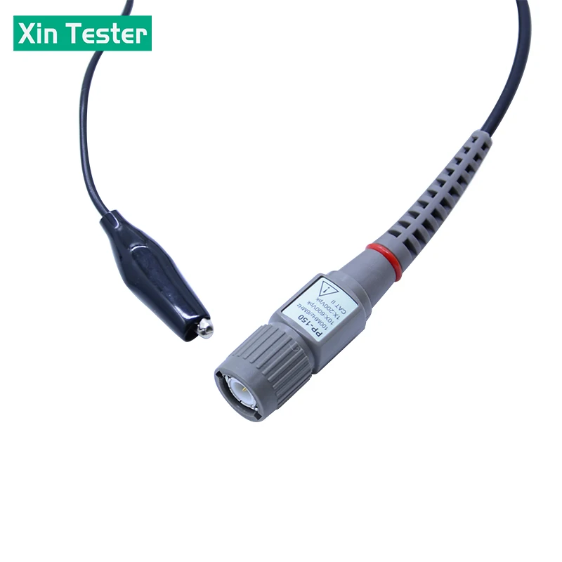 Xin Tester Digital Oscilloscope Probe X1 X10 100/200/250MHz Osciloscopio Test Probes 130cm Length Suitable for IC testing