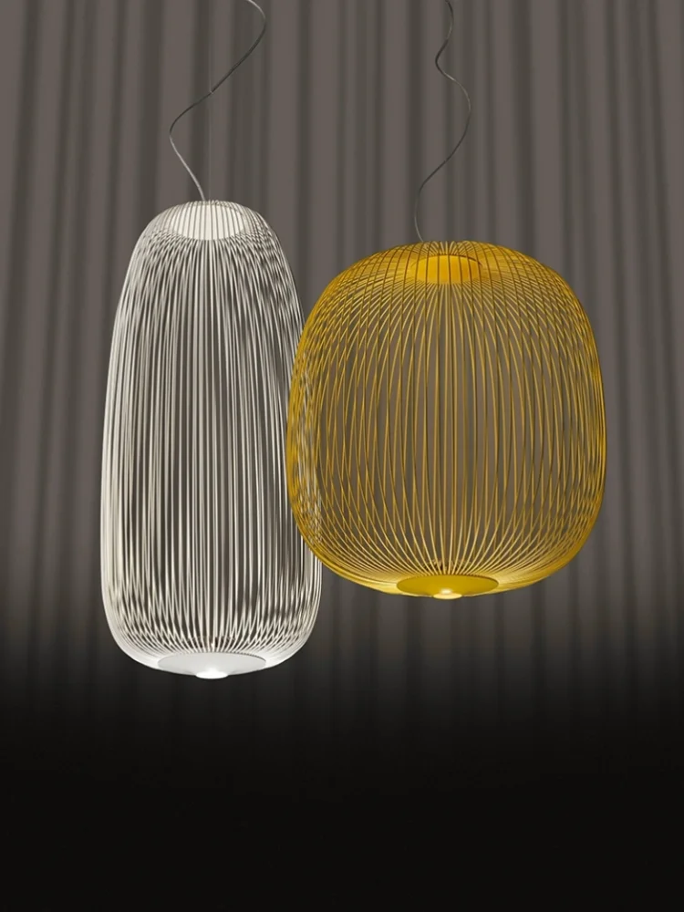 イタリアンスポークレストランペンダントライトヴィラ吊り下げ式リビングルーム階段寝室ペンダントライト