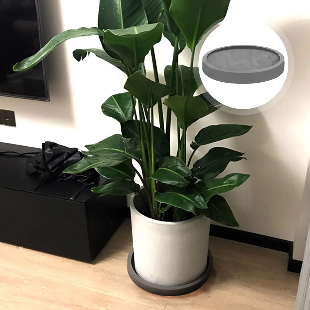 

Round Flower Pot Tray Plastic Plant Saucer for Indoor Outdoor Gardens Water Drainage Catcher Drip Proof Base for Potted Plants