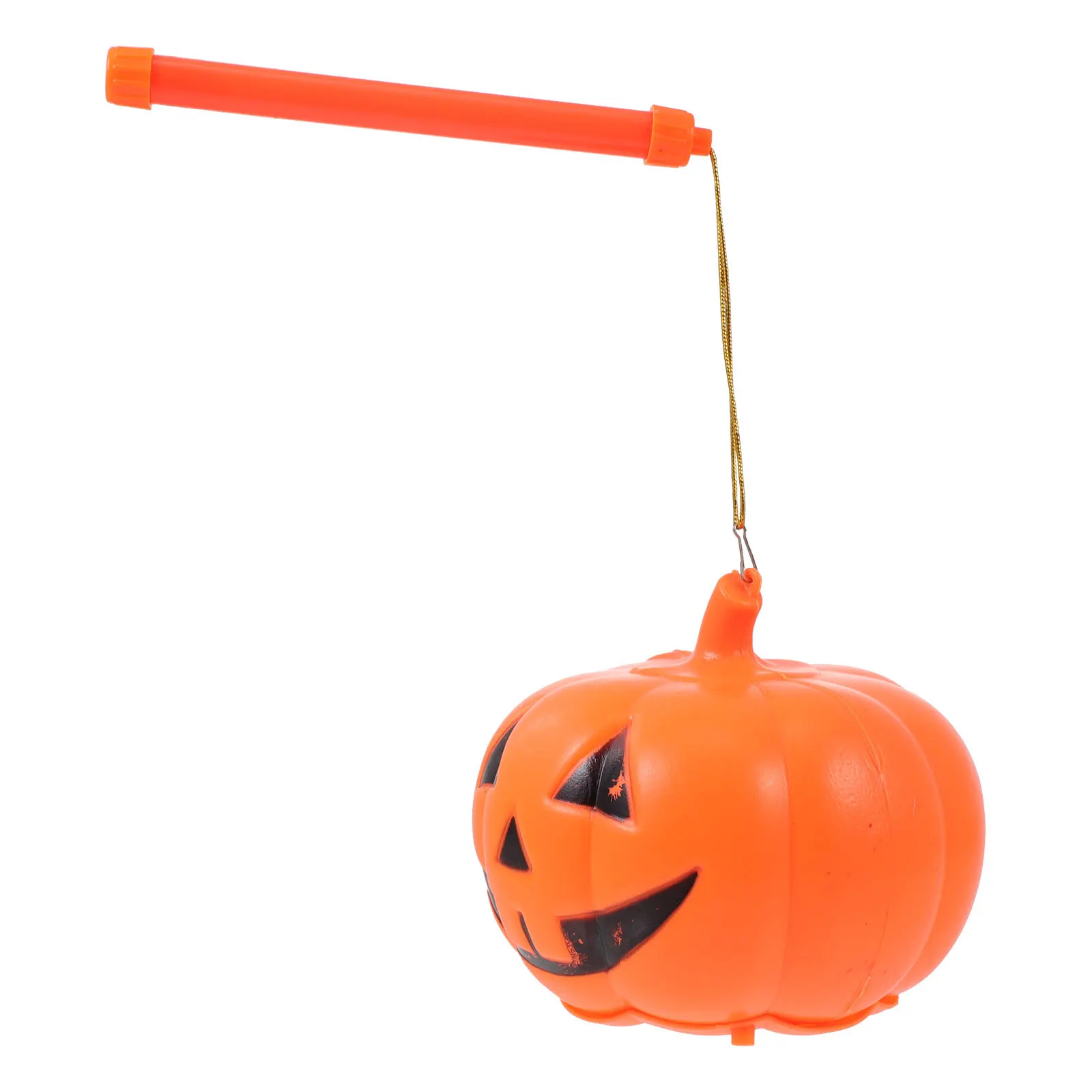 1pc Halloween Luminous Handheld Pumpkin Modeling Light Orange For Party Decor Ghost Festival Indoor Outdoor Use Energy Saving
