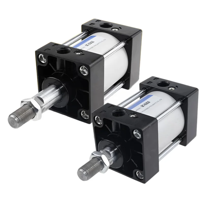 SC Standard Air Pneumatic Cylinders SC32/40/50/63mm 50 75 100 150 200 300 400 500 600 800 1000mm Stroke Double Acting Cylinders
